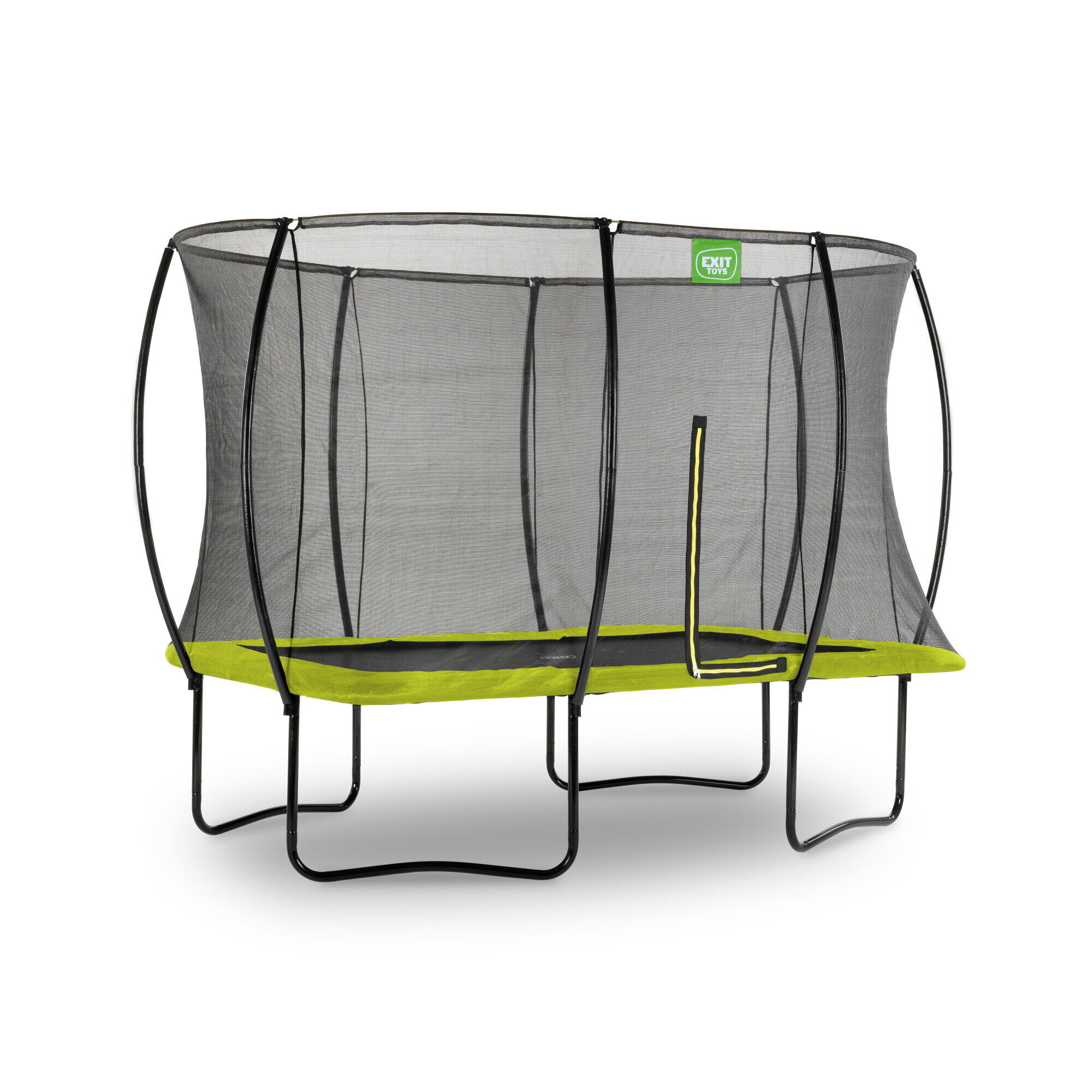 Trampolino elastico EXIT Silhouette 244x366cm - verde 2/7