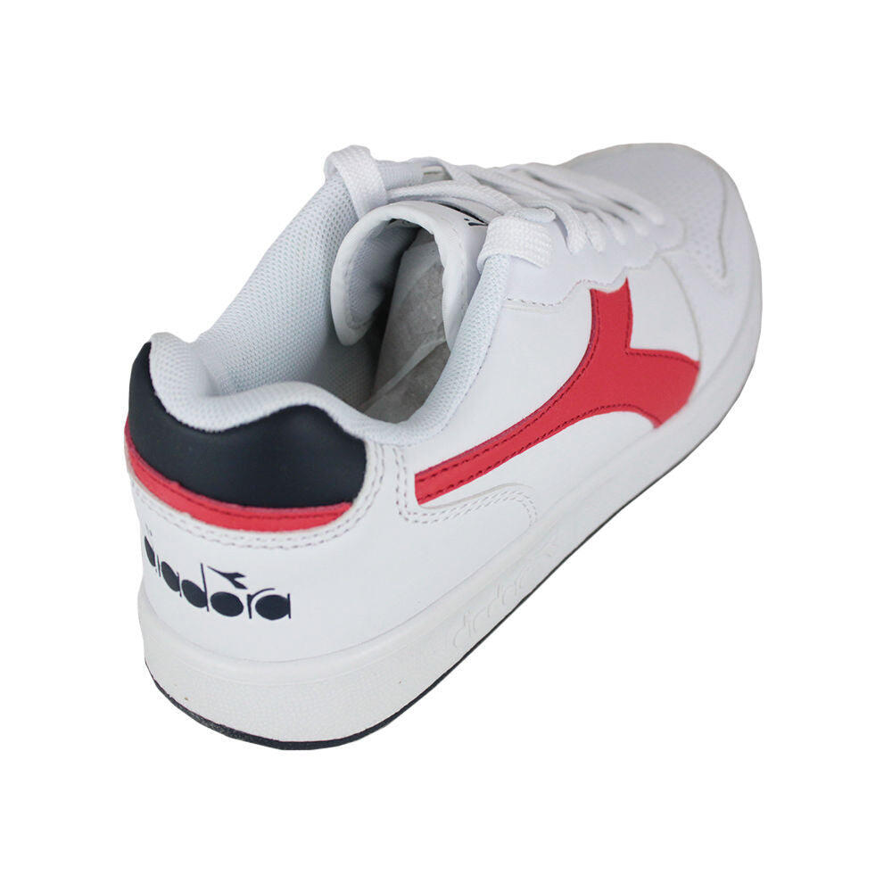 Diadora Playground Gs 101.173301 01 C0673 White/Red 4/4
