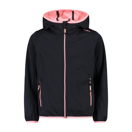 CMP Mädchen Softshelljacke Girl Jacket Fix Hood 39A5115