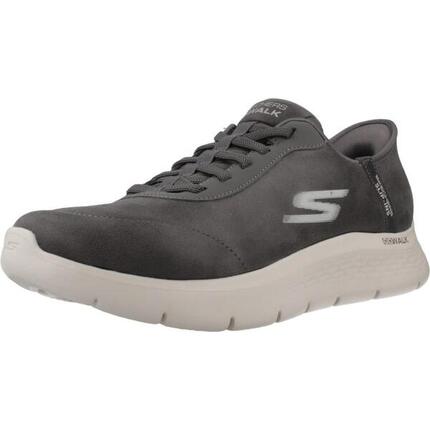 Zapatillas Skechers Go Walk Flex - Smooth Motion, Negro, Hombre