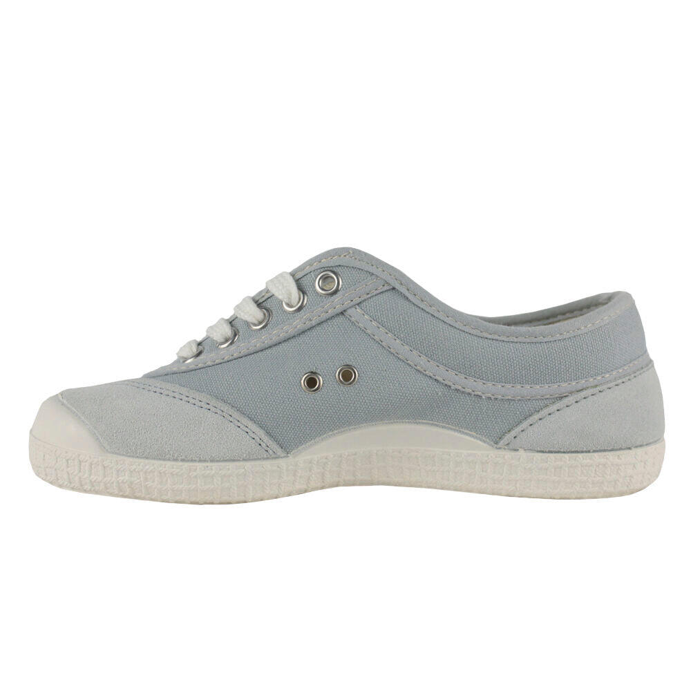 Kawasaki Retro 23 Canvas Shoe K2320W Mouse Grey Lght Purple/Pink 3/5