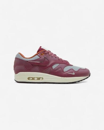 Nike Air Max 1 Patta Waves Rush Maroon (with Bracelet)