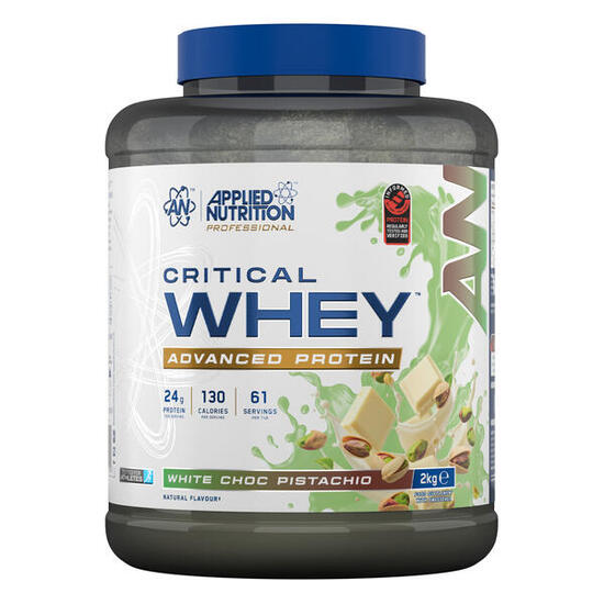 Whey concentrée - Critical Whey - Chocolat Blanc Pistache