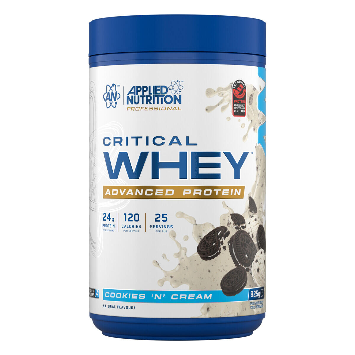 APPLIED NUTRITION Concentrato di siero di latte - Critical Whey - Biscotti e Crema