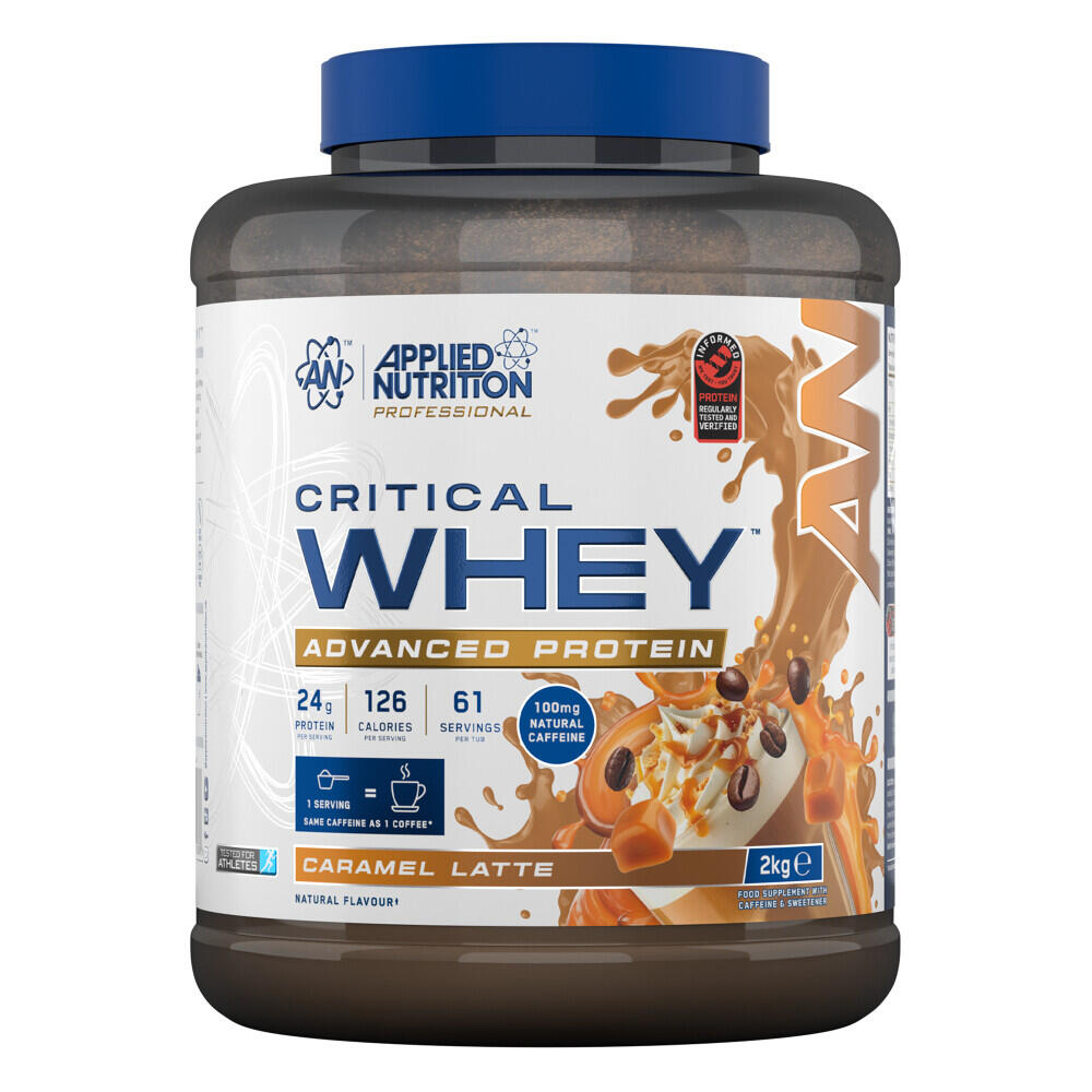 APPLIED NUTRITION Concentrato di siero di latte - Critical Whey - Caramello al Latte