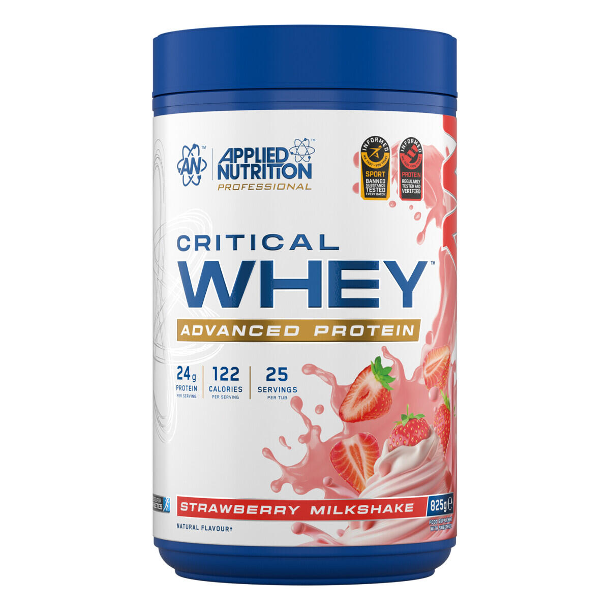 Applied Nutrition - Whey Concentrée - Critical Whey - Milkshake À La Fraise - Whey Protéine - Decathlon