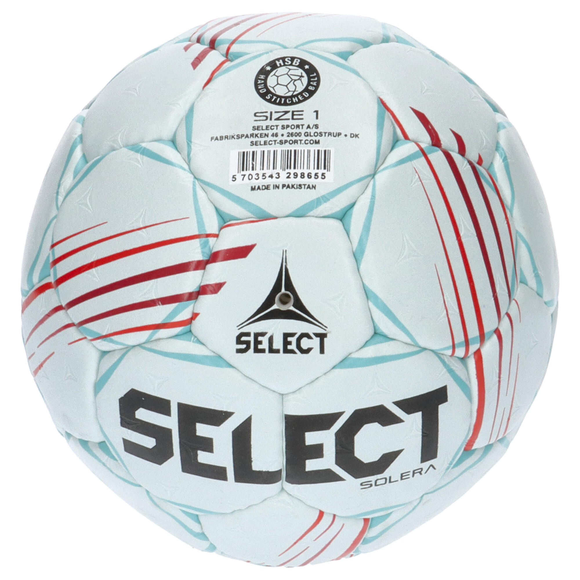 Globo de balonmano V22 Light Blue Select Solera 2/2