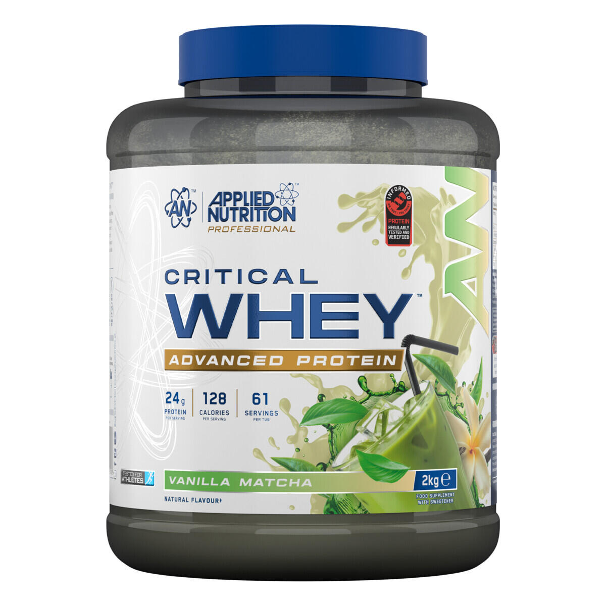 APPLIED NUTRITION Concentrato di siero di latte - Critical Whey - Matcha alla Vaniglia