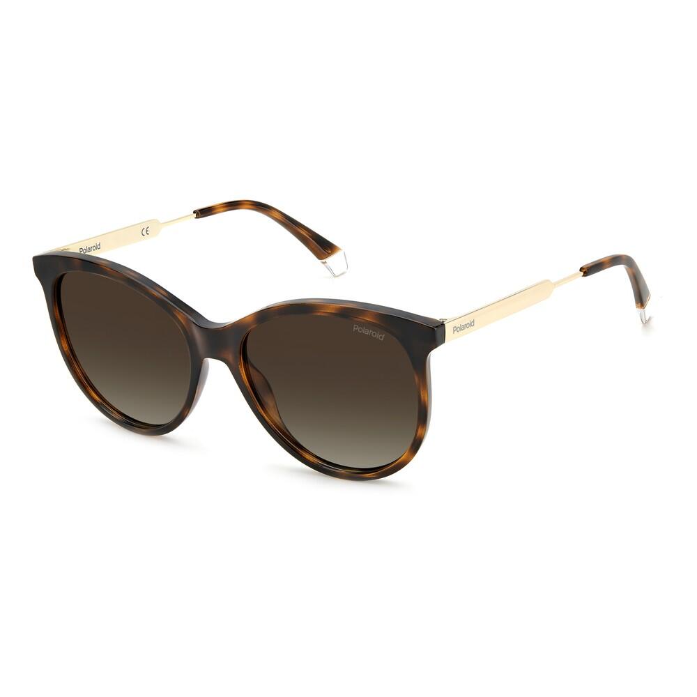 Polaroid - Lunettes De Soleil Polarisées Polaroid Pld 4131/s/x 086 Pour Femme, Taille 57 Mm - Lunettes De Soleil - Marron|multicolore - No Size - Decathlon
