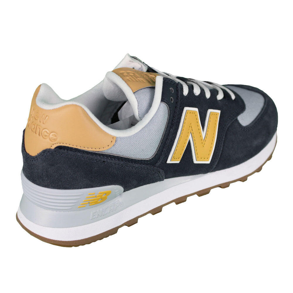 New Balance Ml574Na2 Azul Marino/Beige 3/4