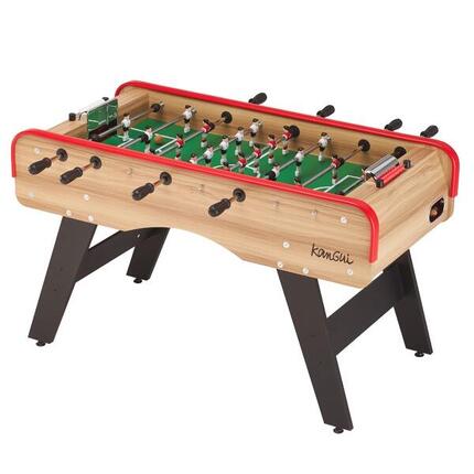 Baby foot classique pour adultes et adolescents style café - 3 balles liège