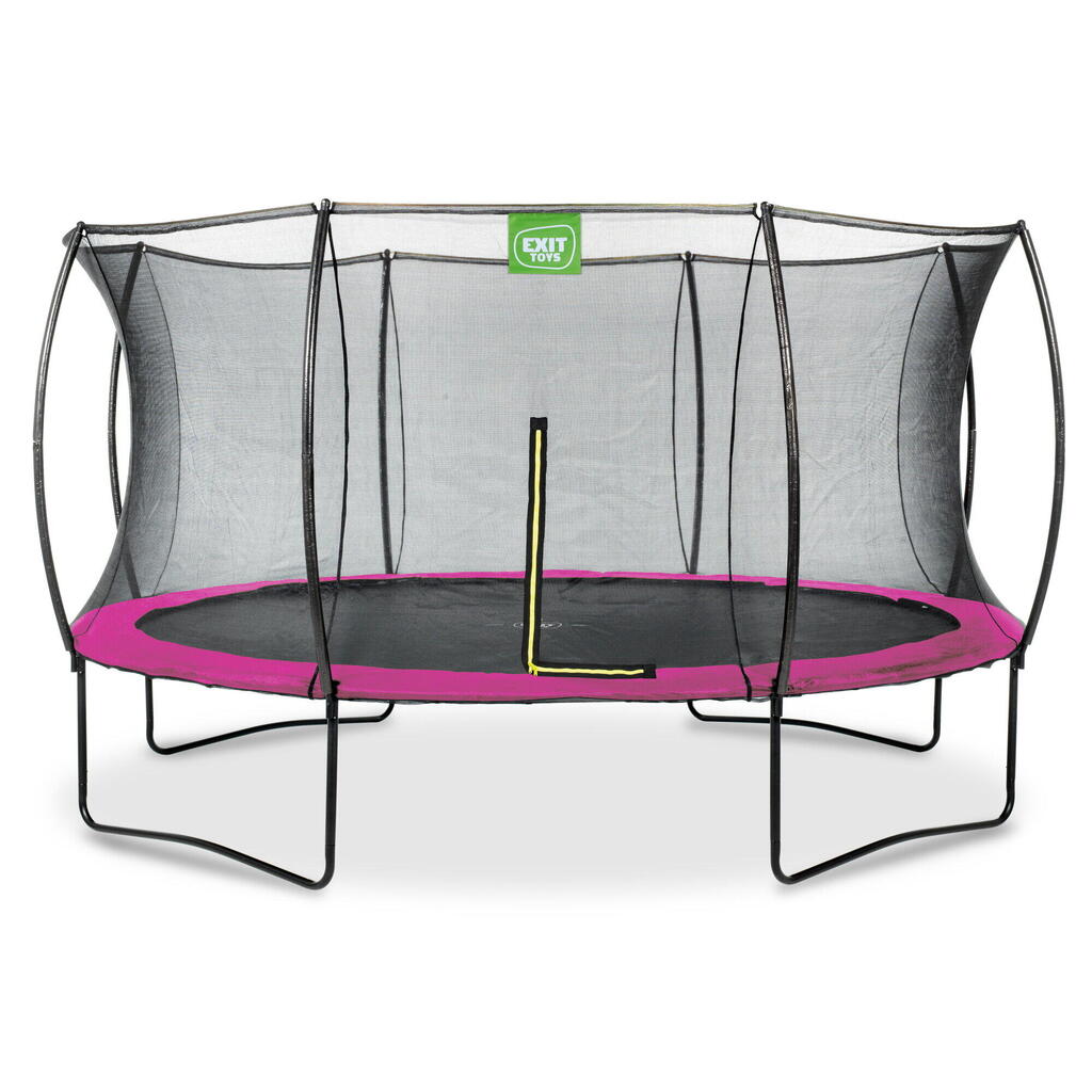 EXIT Silhouette Trampoline 14ft – Pink
