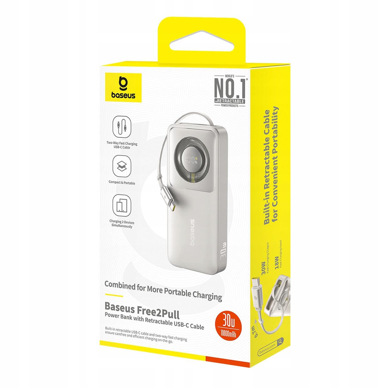 Powerbanka 10000mAh 30W 2/7