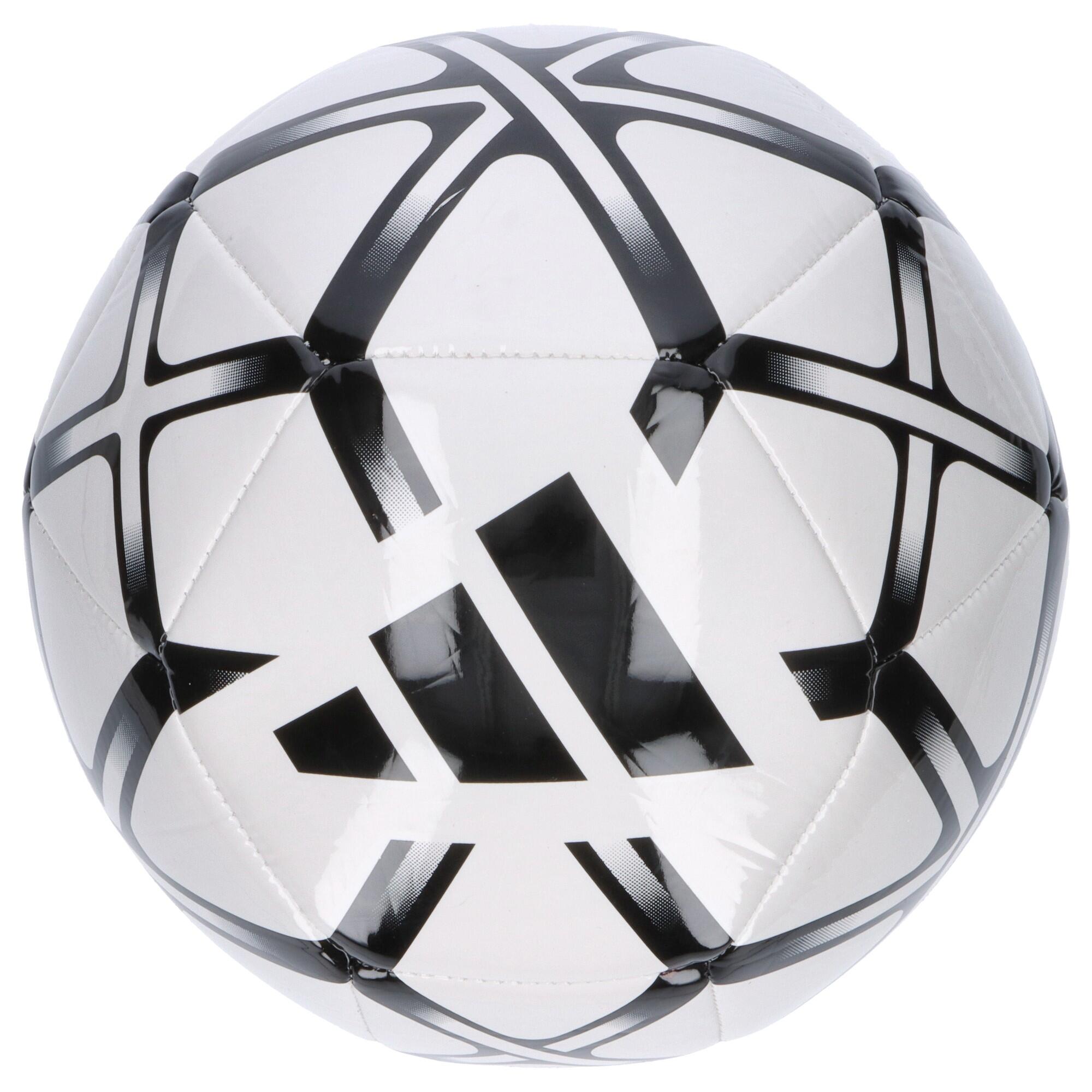 Adidas - Ballon Adidas Sport Starlancer Clb Adulte - Ballon De Foot - Blanc|noir - 4 - Decathlon