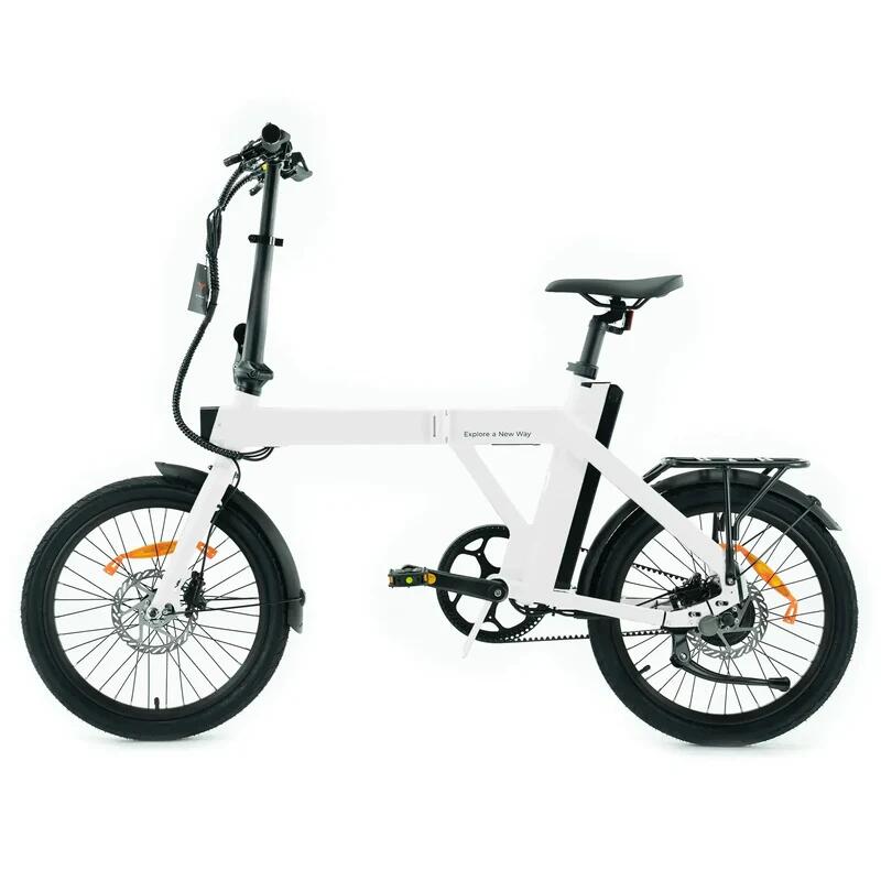 Engwe - P20 Vélo Électrique Pliable, Moteur De 250 Watts, Vitesse Maximale De 25 Km/h - Fatbike - Blanc - Decathlon