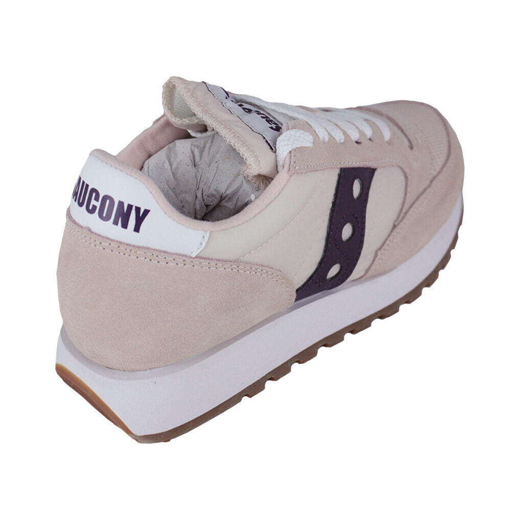 Saucony Jazz Original Vintage S60368-163 Lt Pink/Wine 3/4