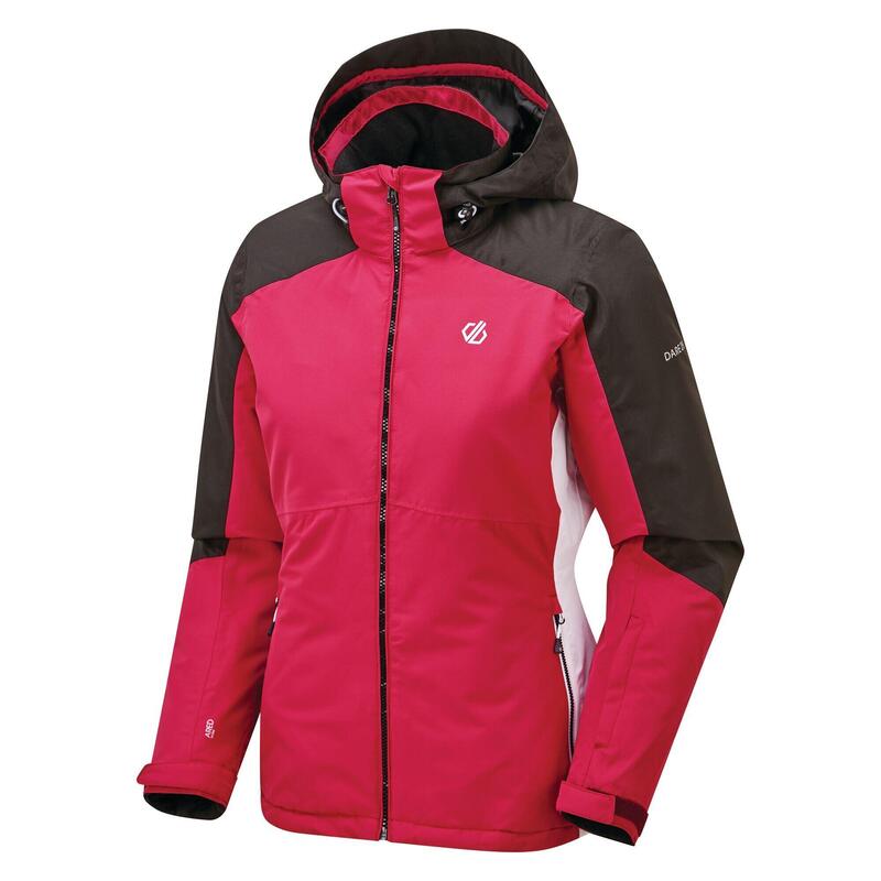 Womens/Ladies Radiate Ski Jacket (Active Pink/Black/White)