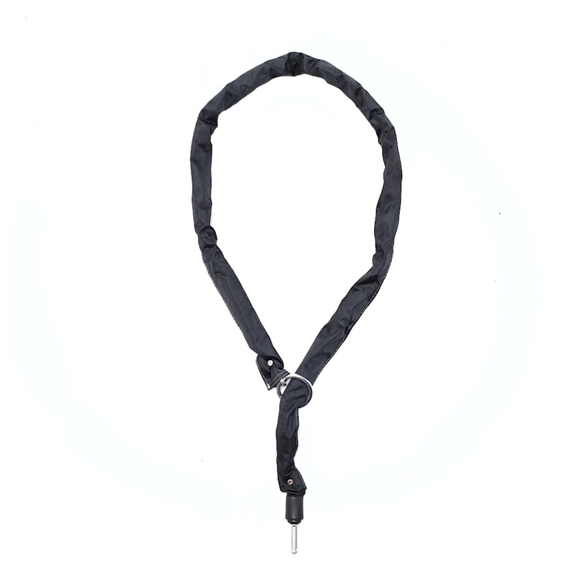 Catena da inserimento Axa 140 cm nera con copertura in nylon. 2/2