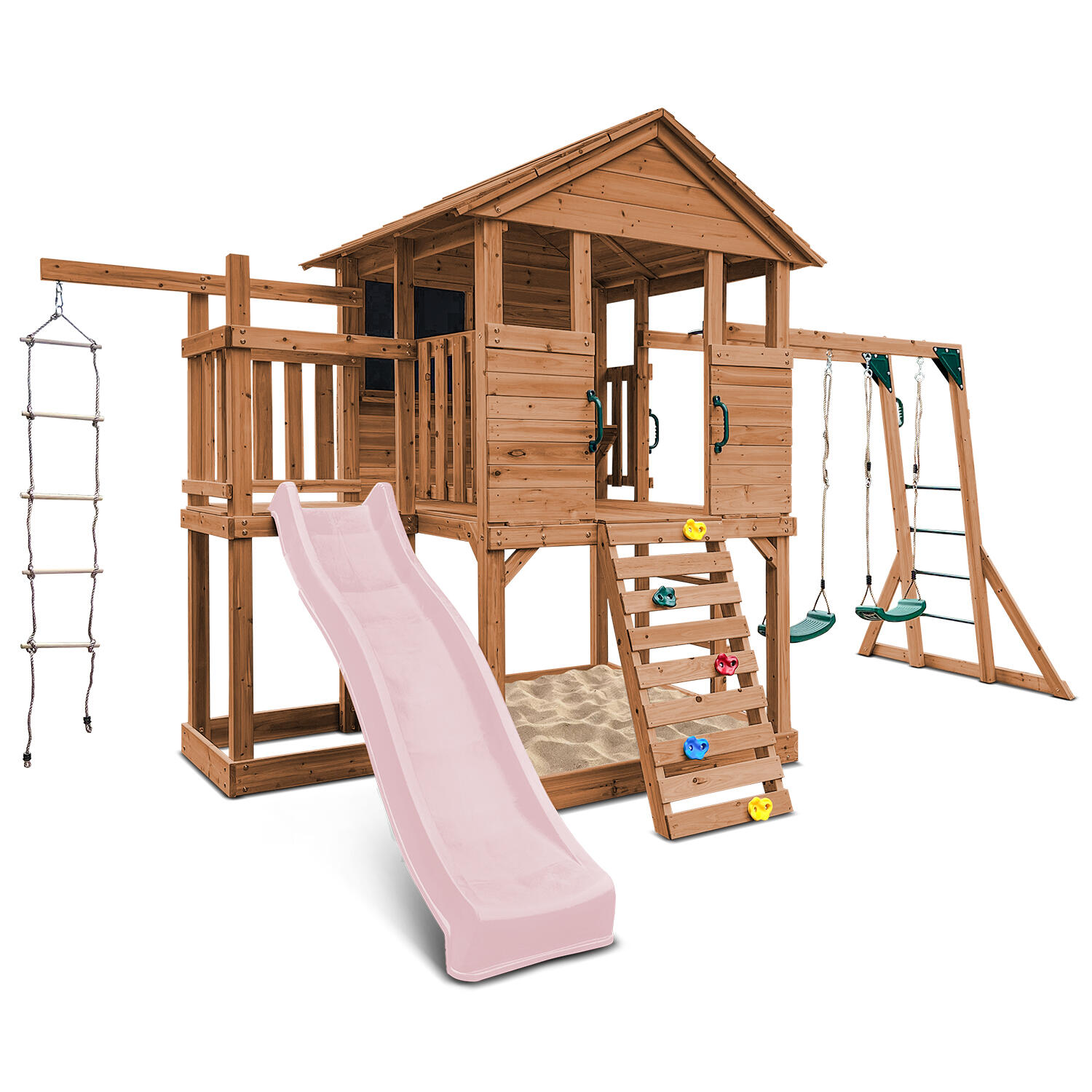 Lifespan Kids Kingston Cubby House with 2.2m Slide