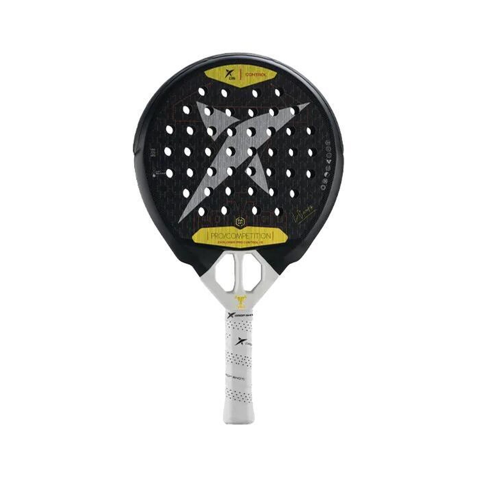 Drop Shot - Raquette Explorer Pro Control 1.0 - Raquette De Padel - Blanc|noir - No Size - Decathlon