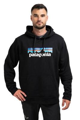 Felpa patagonia logo uprisal hoodie zwart