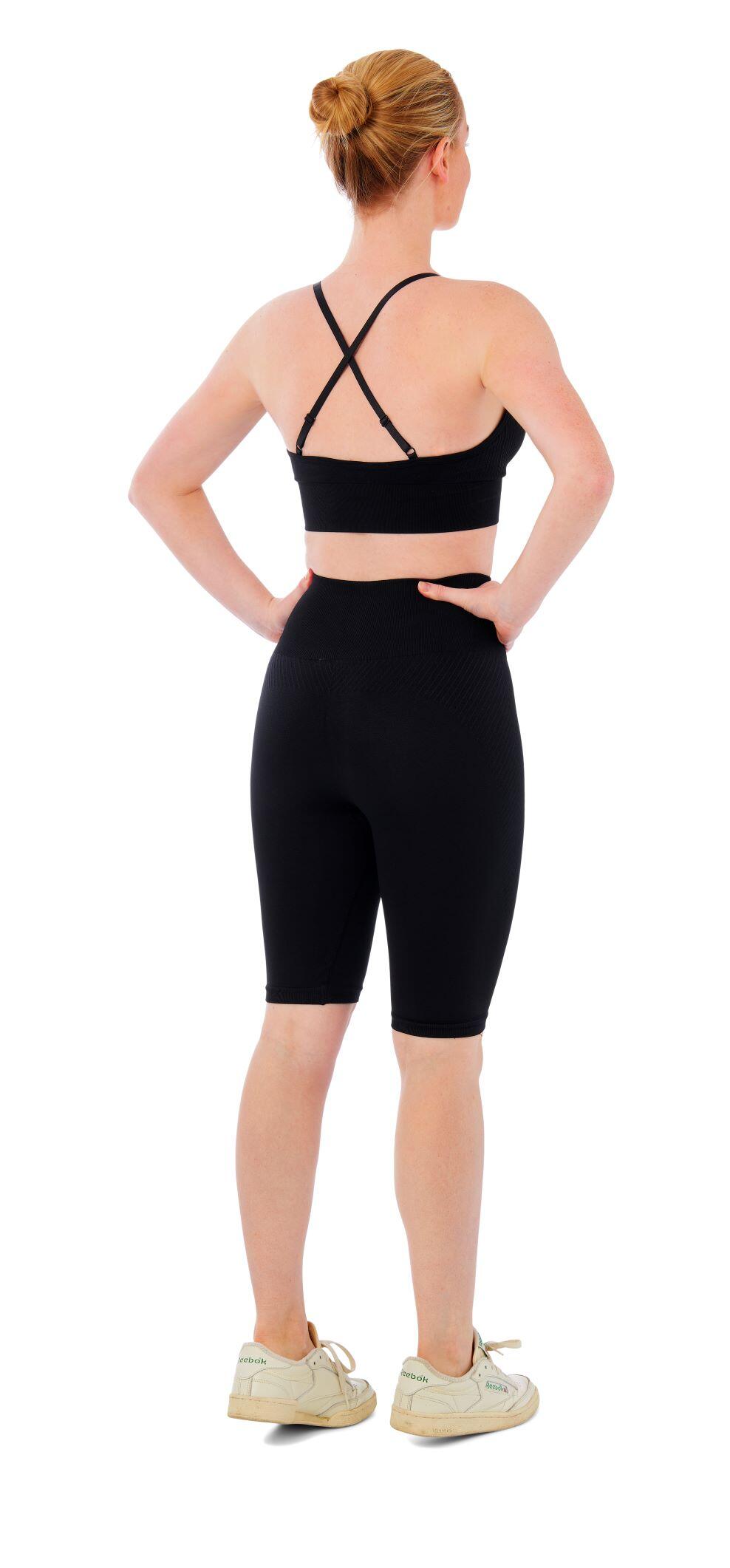 Xtreme Conjunto Deportivo - Short Deportivo + Sujetador Deportivo - Negro 2/4