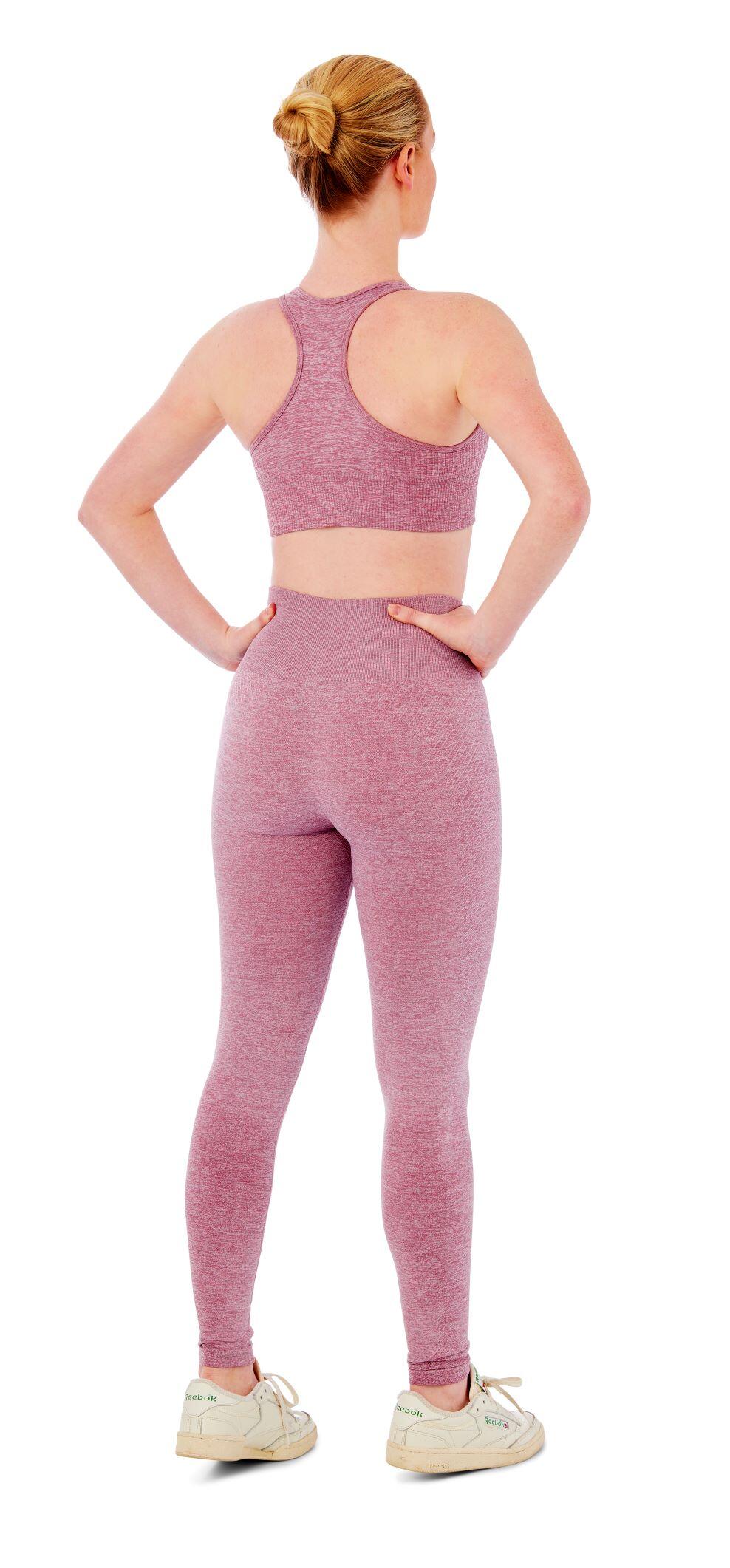 Xtreme Sportswear Dames Sportset - Sportlegging + Sporttop - Roze 2/4