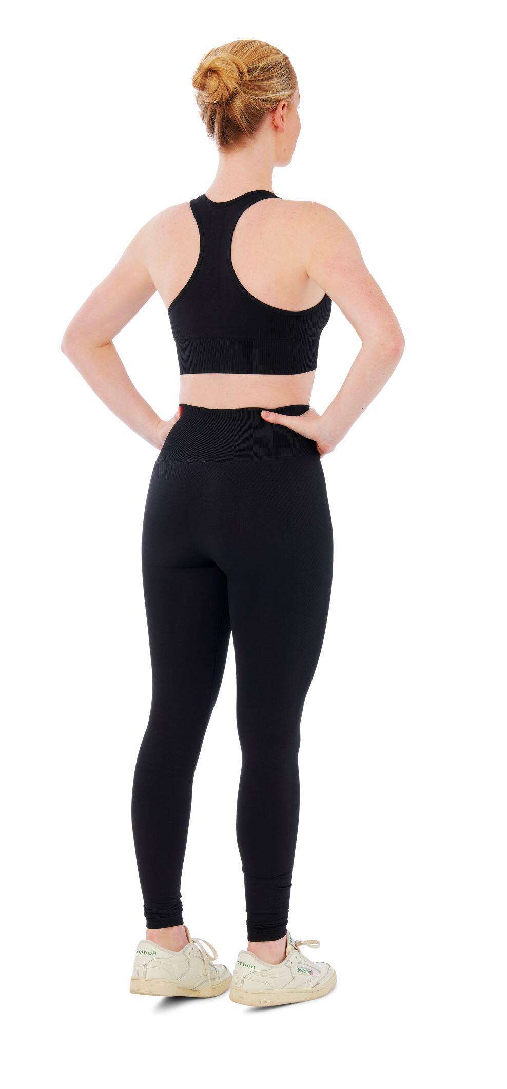 Xtreme Conjunto Deportivo - Mallas leggings Deportivos + Top Deportivo - Negro 2/4