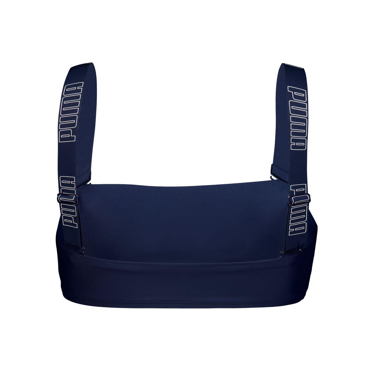 Haut de maillot bandeau Bleu Marine femme 7/7