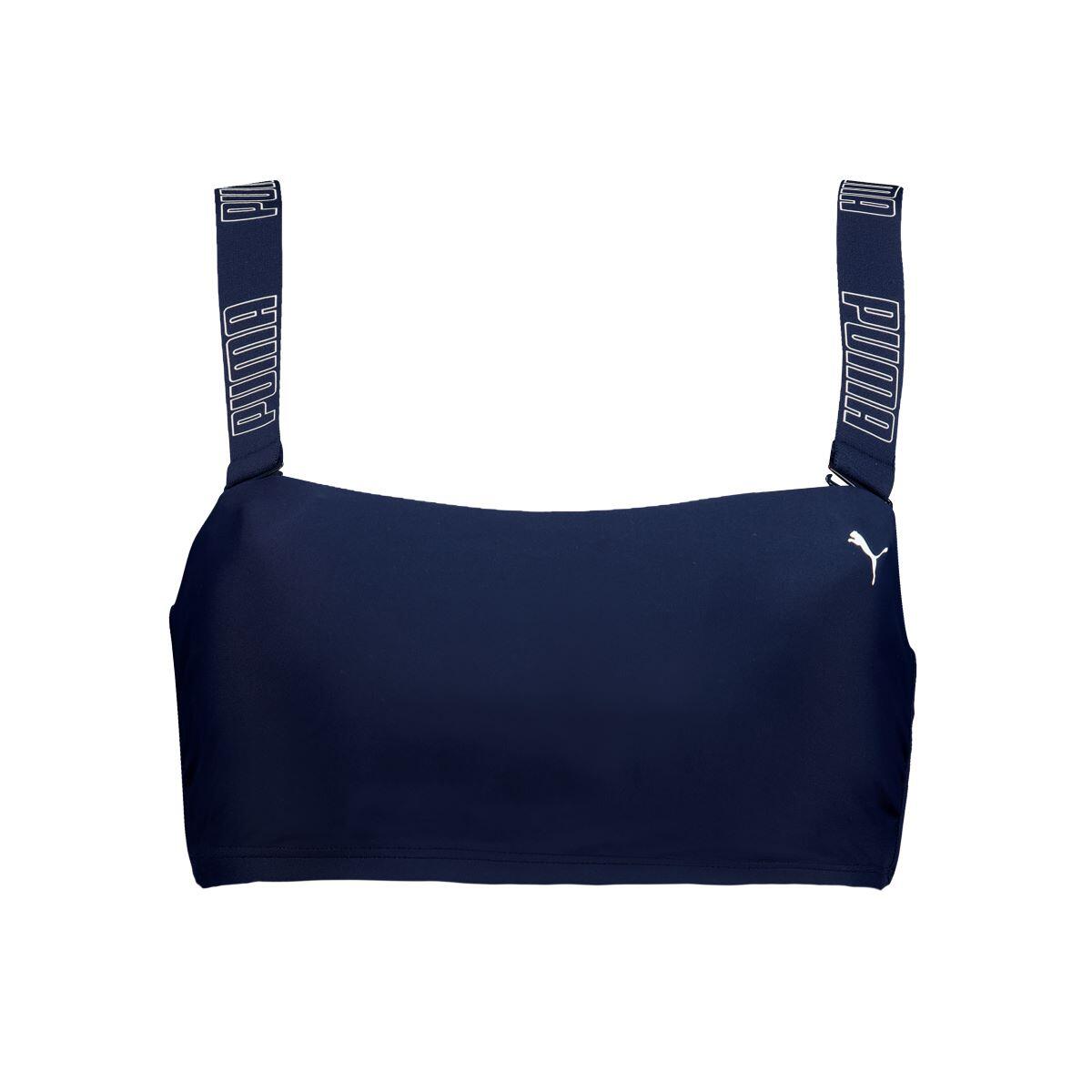 Haut de maillot bandeau Bleu Marine femme 6/7