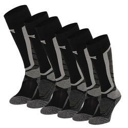 Xtreme Snowboard Chaussettes 6 paires Multi Noir