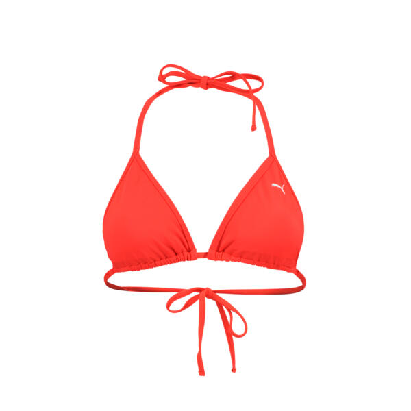 Swimsuit top Puma Swim Triangle, Orange, Women