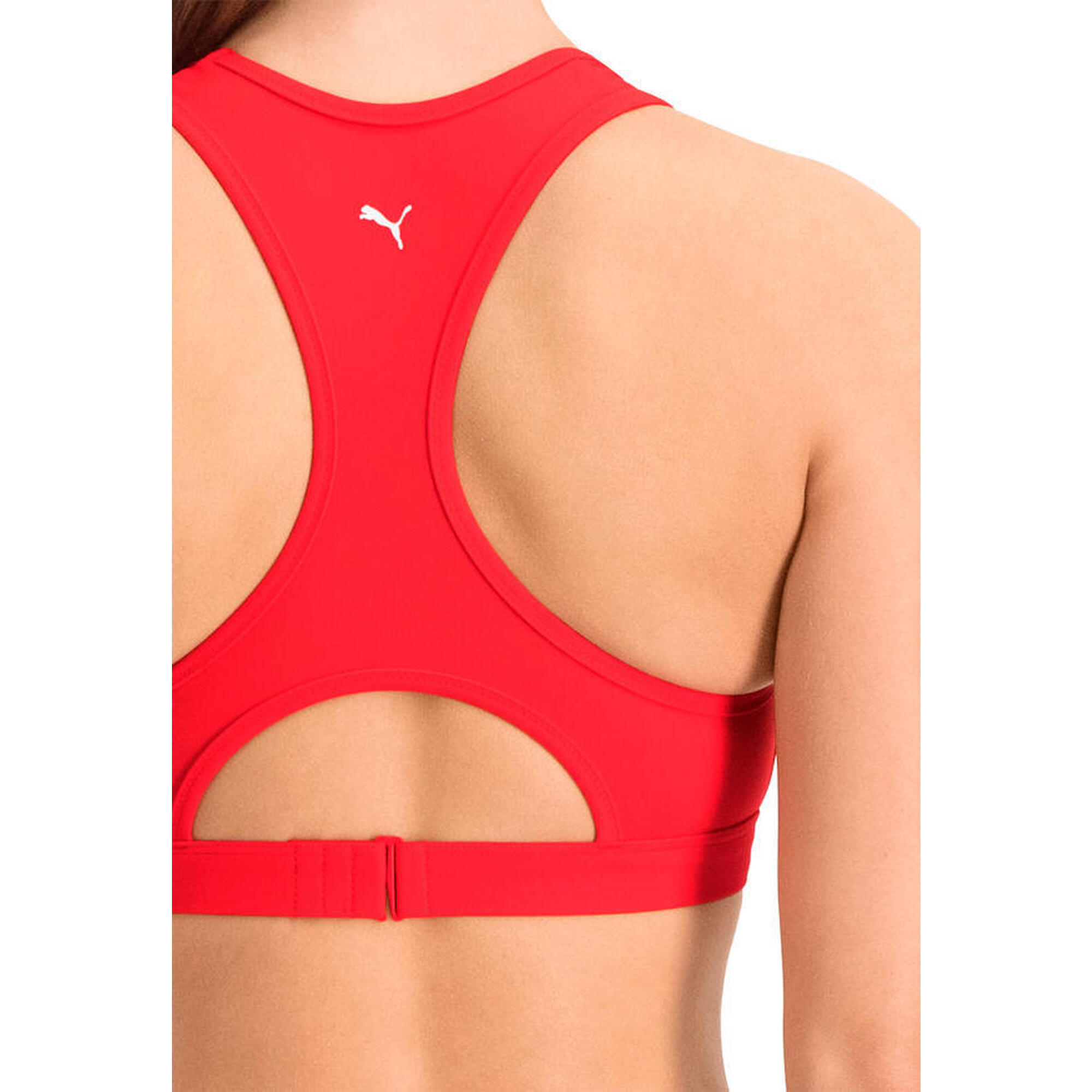 Bustiera femei Puma Swim Women Racerback Swim Top 1p, Rosu