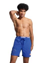 Short de bain utilitaire Mid Shorts pour homme PUMA Benjamin Bleu