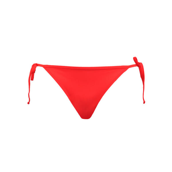 Bathing briefs Puma Swim Side Tie, Red, Women