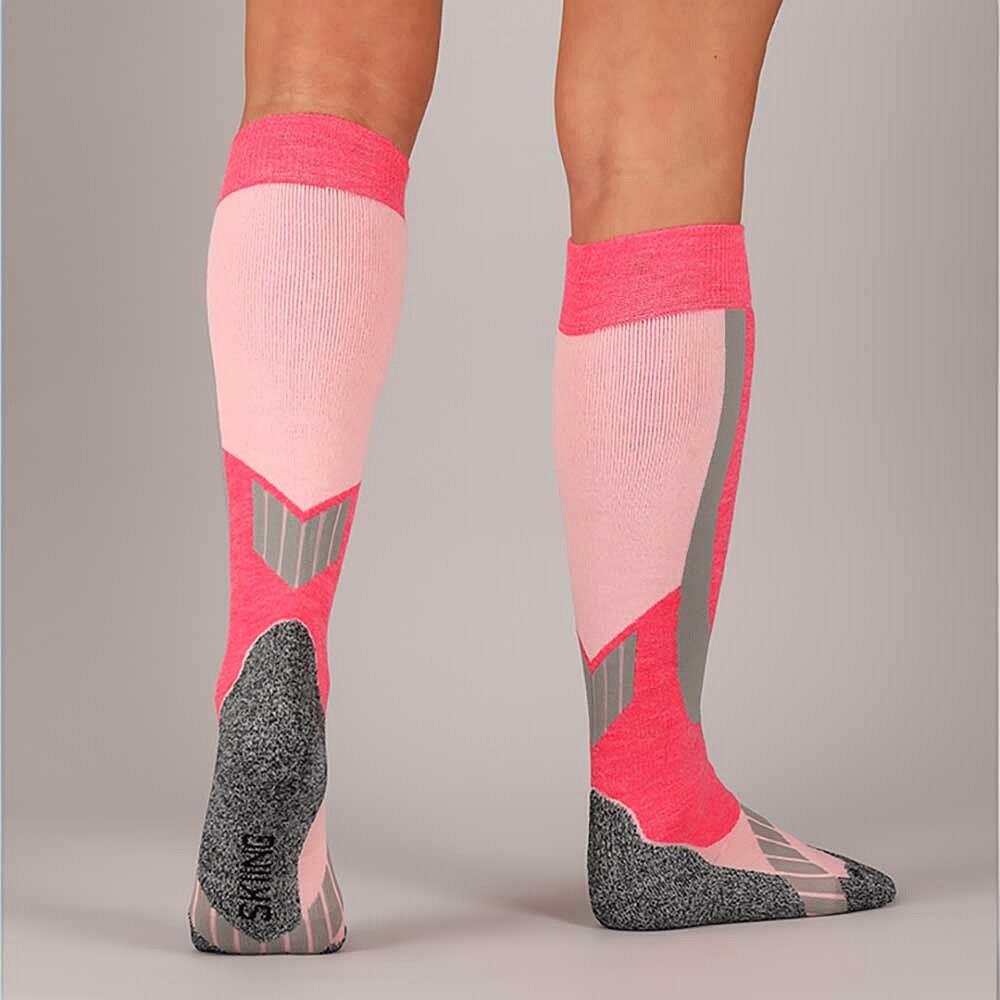 Poederbaas Skisokken 6-pack Striped Mint