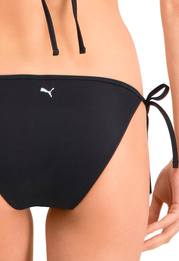 Bas de bikini avec liens à nouer pour femmes PUMA Swim Noir 4/7