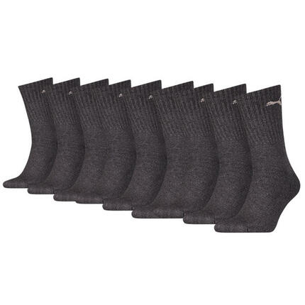 Chaussettes courtes unisexes PUMA Anthracite (lot de 9 paires)
