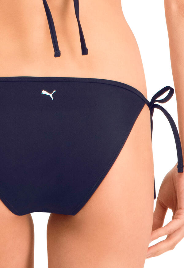 Bas de bikini avec liens à nouer pour femmes PUMA Swim Marine 3/7