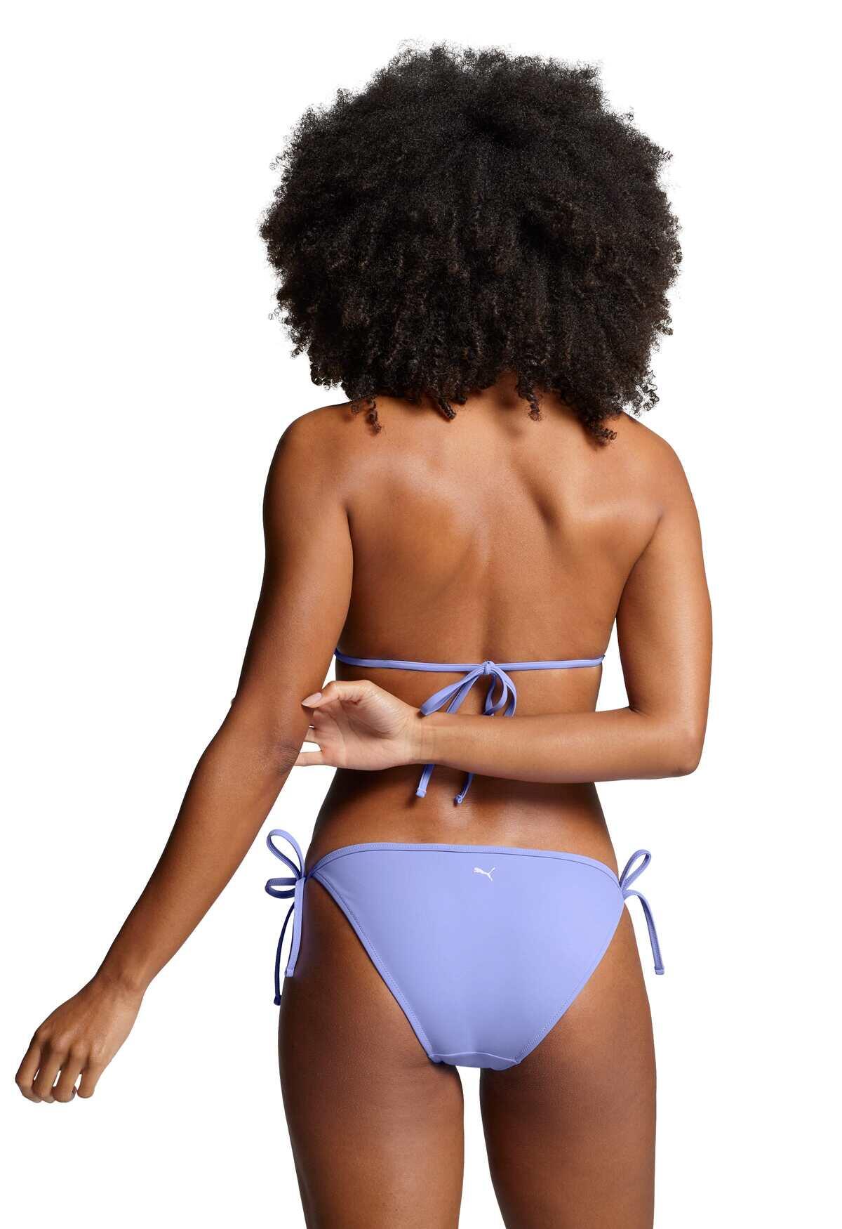 Bas de bikini avec liens à nouer pour femmes PUMA Elektro Purple 2/6