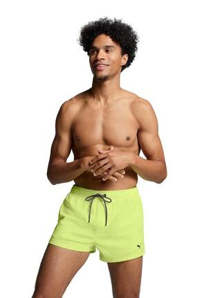 Short de bain court pour homme PUMA Fast Yellow