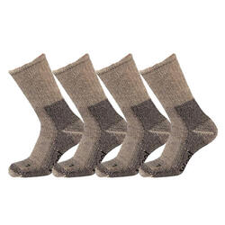 Xtreme Chaussettes thermiques Medium 4 paires Grey Mouliner