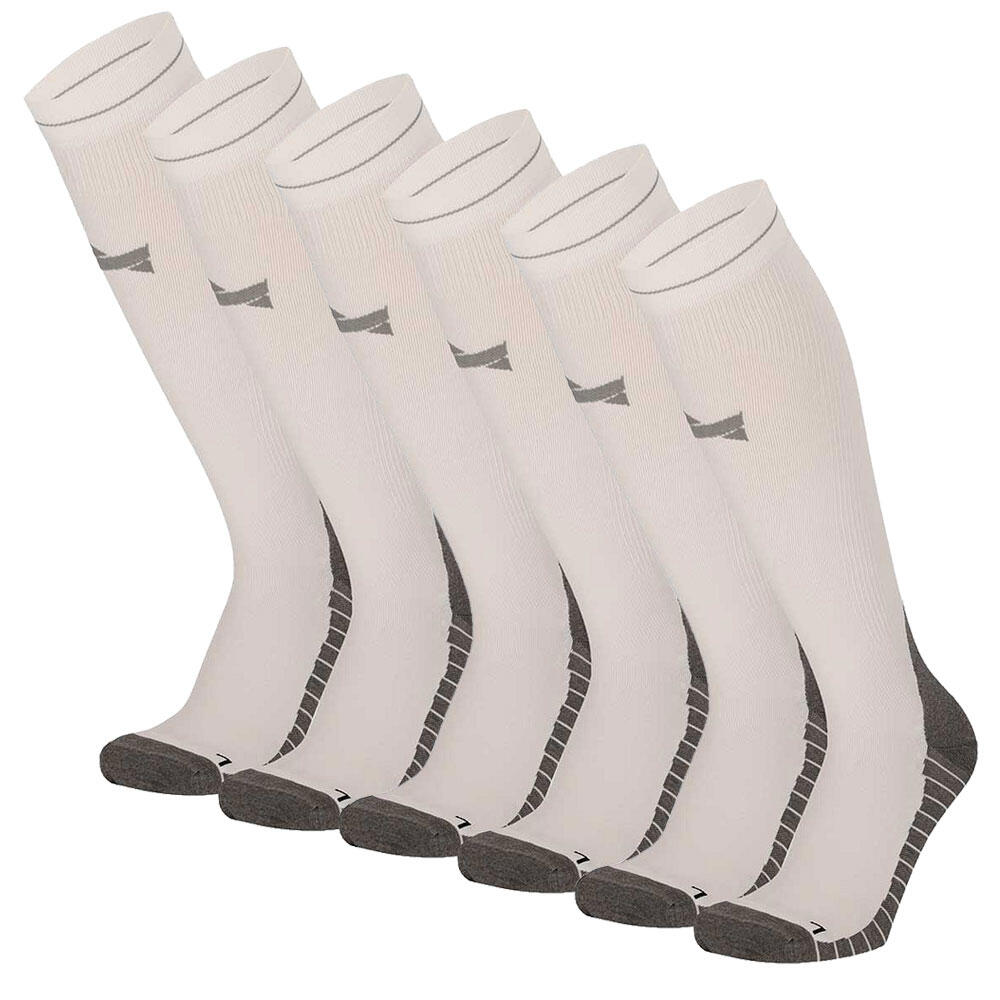 XTREME SOCKSWEAR Xtreme Kompressionsstrümpfe 6er-Pack Multi Weiß