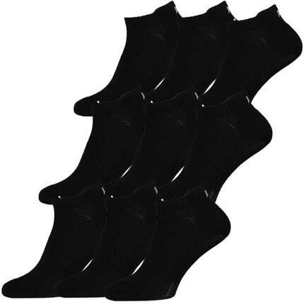 Xtreme Chaussettes de fitness 9 paires Noir