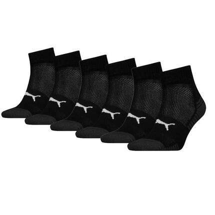 Chaussettes basses de sport matelassées Noir PUMA (lot de 6 paires)