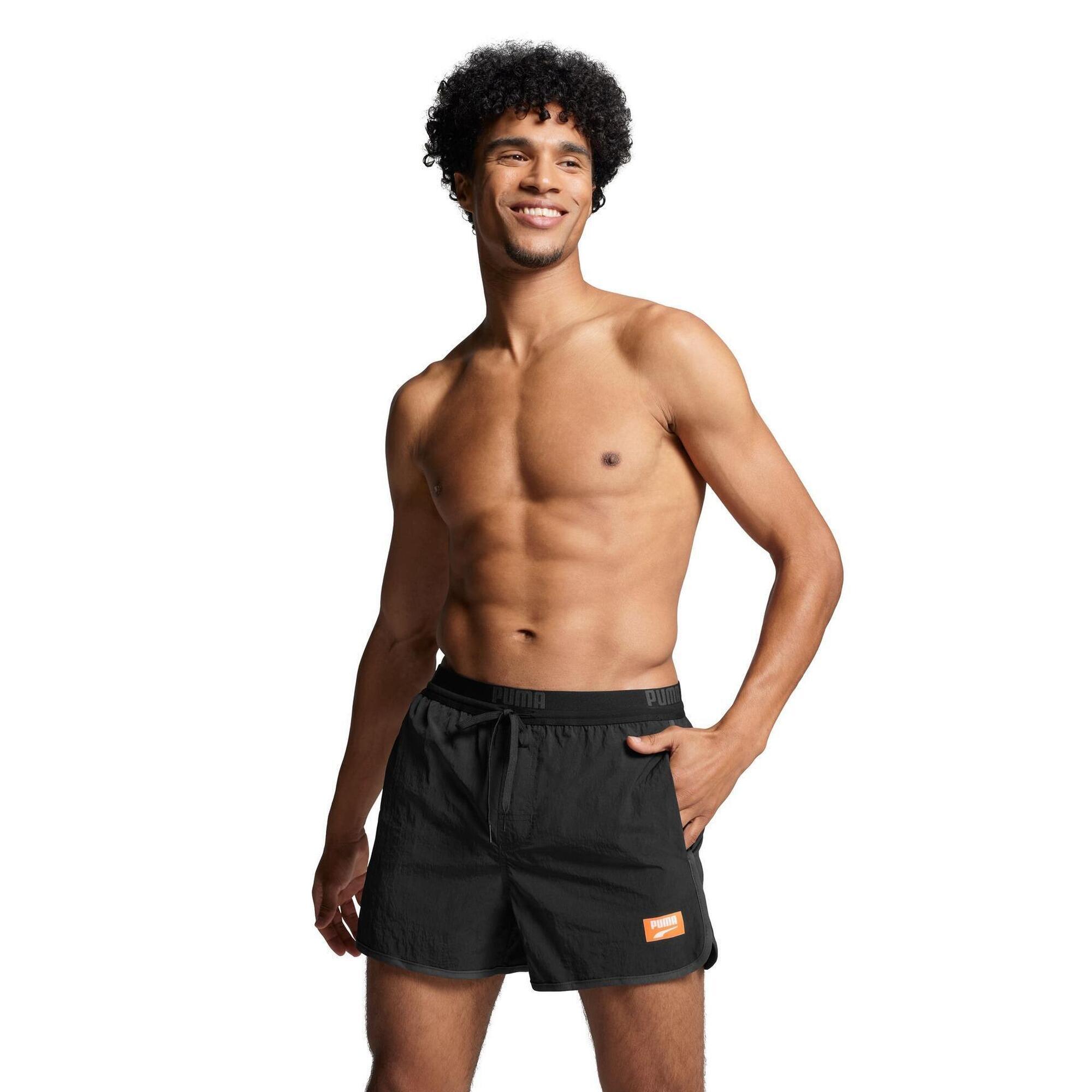 Puma - Short De Bain À Bretelles Pour Homme Puma Noir - Short De Bain - Noir - 48 Xl - Decathlon