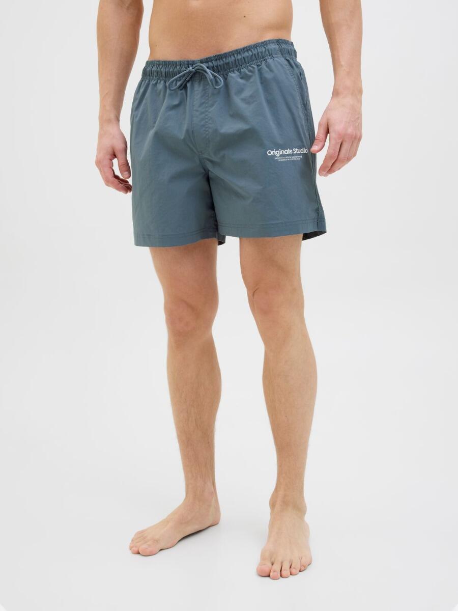 Short de bain homme JPSTNAXOS Vesterbro Stormy Weather 2/7