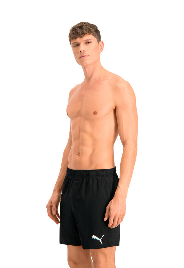 Pantaloni scurti barbati Puma Swim Men Mid Shorts 1p, Negru 7/7