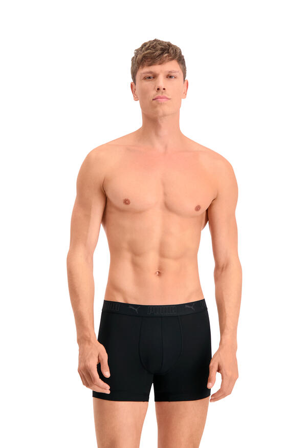Boxer sport en microfibre pour homme noir PUMA (lot de 2) 7/7