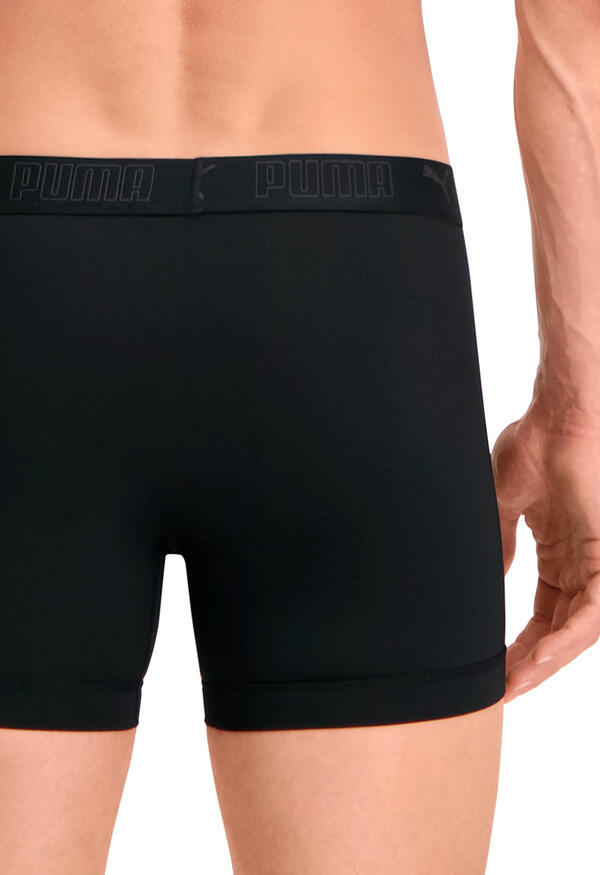Boxer sport en microfibre pour homme noir PUMA (lot de 2) 6/7
